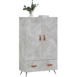 vidaXL Visoka komoda boja betona 69 5 x 31 x 115 cm konstruirano drvo | shoptok.hr