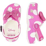 Crocs Sandali 'Minnie Mouse Cls' eozin / svetlo roza / črna / bela | Shoptok.si
