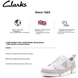  Clarks Muške patike, Bele Cene