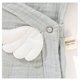 WALLXPERT set za novorođenče (5 komada) angel wings newborn baby set grey | Eponuda.com