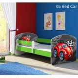  Otroška postelja ACMA z motivom, stranica zelena 180x80 cm 05 Red Car | Shoptok.si