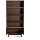 Kave Home Regal u dekoru oraha u tamnoj prirodnoj boji 90x190x35 cm Norlen – | shoptok.hr