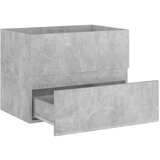 Ormarić za umivaonik siva boja betona 60 x 38 5 x 45 cm iverica | shoptok.hr