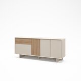 Marckeric Bež/u prirodnoj boji komoda u dekoru hrasta 180x76x45 cm Carpi – | shoptok.hr