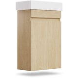 Blumfeldt Johnstone, umivalnik in omarica za kopalnico, 40 cm, keramičen umivalnik | Shoptok.si