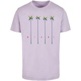 Mister Tee Men's T-shirt Miami Palms purple | shoptok.hr