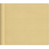 Balkonski zaslon boja pijeska 90x800 cm 100 % poliester Oxford | shoptok.hr