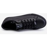 EVENTO Women's Classic Leather Sneakers Black Misima | shoptok.hr