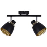 Candellux Lighting črna stropna svetilka s kovinskim senčilom 41.5x10 cm aleksandria | Shoptok.si