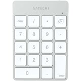 Satechi Brezžična Bluetooth numerična tipkovnica iz ultra tankega aluminija, Srebrna, (5000284027) | Shoptok.si