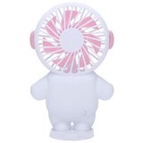 Punjivi džepni ventilator 4,5W/5V 300 mAh bela/ružičasta | Eponuda.com