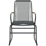  3-dijelni vrtni blagovaonski set od pvc ratana crni | shoptok.hr