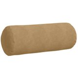 vidaXL Blazine 2 pcs Rjava Ø 25 x 70 cm Žametna tkanina | Shoptok.si