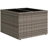  Set sofe 6 kom. Siva i tamno siva Poli Rattan i čelik | shoptok.hr