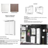 Ceramica lux atina 45 wegne ormarić gornji deo