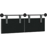  Držeće uzglavlje Zidne Tamno siva 130 x 55 x 7 cm tkanina - Tamno siva 120 cm bez LED | shoptok.hr