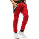 DStreet Spodnie męskie dresowe czerwone | Shoptok.si