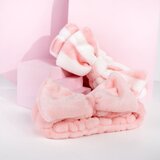 Brushworks Makeup Headbands kozmetička traka za kosu (s mašnom) | shoptok.hr