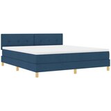 Krevet s opruga kutije s jastukom Plava 180 x 200 cm tkanina | shoptok.hr
