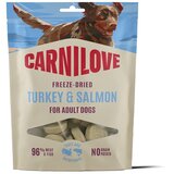 Carnilove Dog Freeze-Dried priboljški, puran in losos - 60 g | Shoptok.si