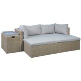 Unique Furniture Bež/svetlo rjava vrtna garnitura Modular – | Shoptok.si