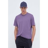 Adidas Bombažna kratka majica vijolična barva | Shoptok.si