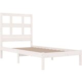  Okvir za krevet od masivne borovine bijeli 90x190 cm 3FT mali | shoptok.hr
