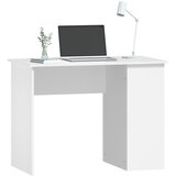  Radni stol bijeli 100 x 55 x 75 cm od konstruiranog drva | shoptok.hr