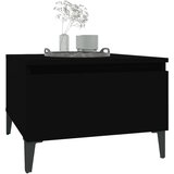  Bočni stolić crni 50 x 46 x 35 cm od konstruiranog drva | shoptok.hr