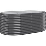  Povišena vrtna gredica od pocinčanog čelika 175x100x68 cm antracit | shoptok.hr