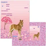 Cute Animals Horse – set od 10 pozivnica s kovertom