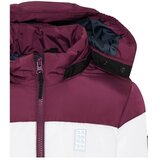 LEGO&reg; kidswear LWJIPE 705 JACKET Dječja zimska jakna, boja vina, veličina | shoptok.hr