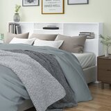 Maison Chic vzglavna omarica - nočna omarica - posteljna omarica bela 220x19x103,5 cm, (21704908) | Shoptok.si