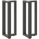  Noge konzolnog stola T-oblika 2 kom antracit 20x28x(72-73) cm | shoptok.hr