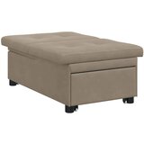  Krevet-sofa na razvlačenje Sivo-smeđa 194 x 67 x 82 cm | shoptok.hr