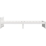  Okvir za krevet od masivnog drva bijeli 100 x 200 cm | Eponuda.com