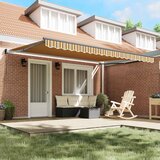  Povlačivi tende Šareni 450 × 300 cm 100% Poliester i Aluminij | shoptok.hr