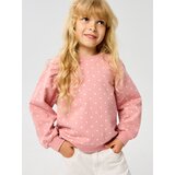 Sinsay Pamučna bluza s točkicama i naborima | shoptok.hr