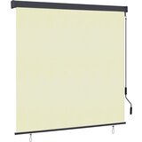 vidaXL Zunanje rolo senčilo 160x250 cm krem Cene
