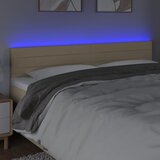  LED uzglavlje krem 160x5x78/88 cm od tkanine | Eponuda.com