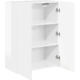 TV zidni ormar Zidne Visoki sjaj bijela 59,5 x 31 x 80 cm | shoptok.hr