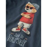 name it Majica 'NKMDOBS' pesek / mornarska / rdeča / bela | Shoptok.si