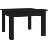 Furnova Klubska mizica črna 45x45x30 cm trdna borovina, (21914456) | Shoptok.si