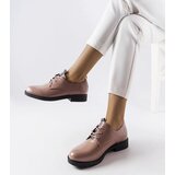 Gemre Pink lace-up shoes Edmonton | ePonuda.com