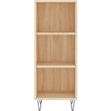 vidaXL Visoka komoda hrasta sonome 34 5x34x180cm od konstruiranog drva | shoptok.hr