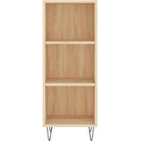 vidaXL Visoka omara sonoma hrast 34,5x34x180 cm inženirski les | Shoptok.si
