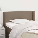  Uzglavlje s ušima smeđesivo 93x16x78/88 cm od tkanine | Eponuda.com