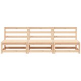  Vrtne sofe bez naslona za ruke 3 kom 70x70x67 cm borovina | shoptok.hr