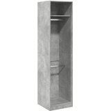  Ormar siva boja betona 50 x 50 x 200 cm od konstruiranog drva | shoptok.hr