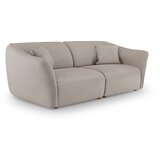 Cosmopolitan Design Bež sedežna garnitura iz tkanine bouclé 206 cm Tokyo – | Shoptok.si
